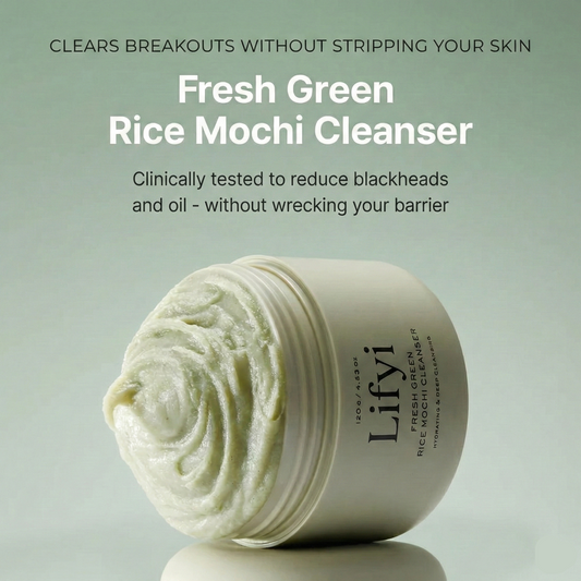 Green Rice Mochi Cleanser